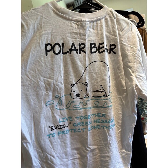Evisu T-shirt L size white - Picture 1 of 4